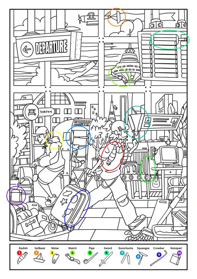 book puzzle key solution