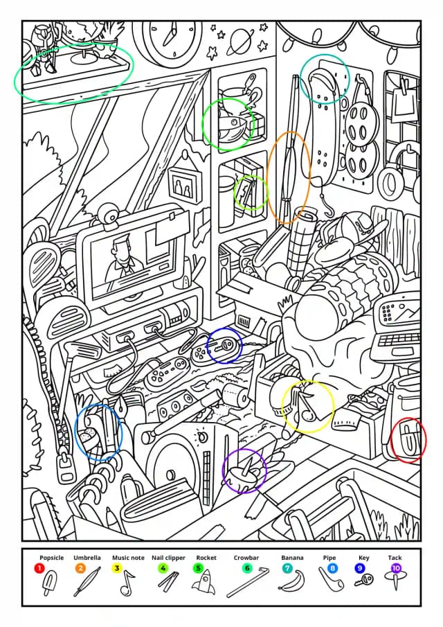 book puzzle key solution