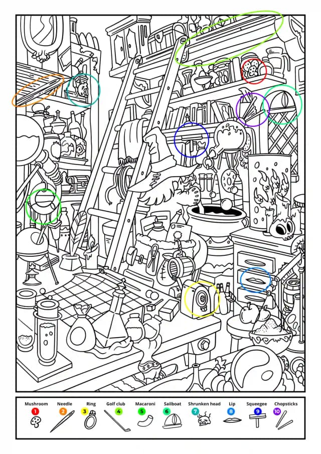 book puzzle key solution