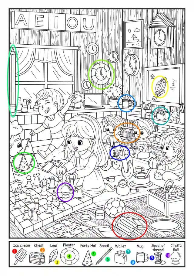 book puzzle key solution