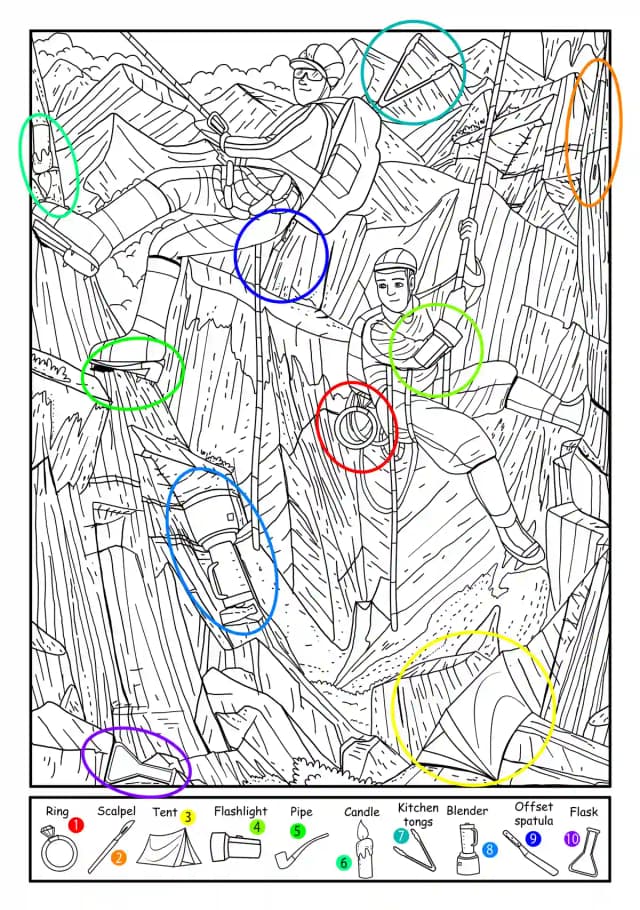 book puzzle key solution